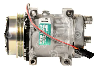 kompresor SANDEN 7H15, model 8173, řemenice 119mm - PV4, 12V, CAS